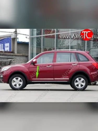 Молдинги CT Lifan X60 дорестайлинг (2011-2015)