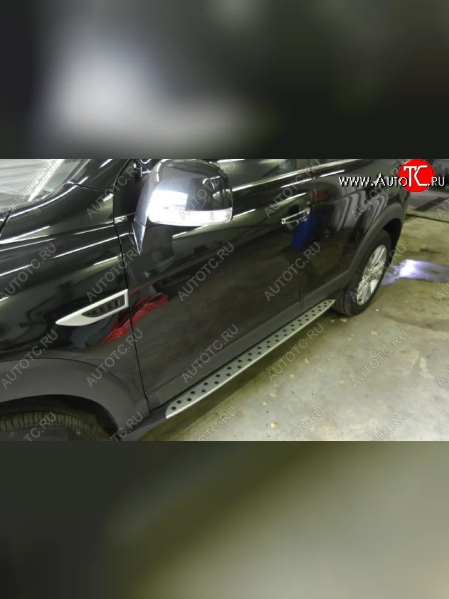 Пороги CT Chevrolet Captiva 2-ой рестайлинг (2013-2016)  в Самаре Самарской области