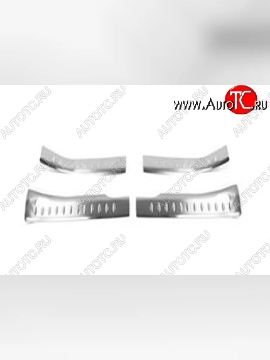 Накладки на порожки автомобиля СТ Chevrolet Tracker (2013-2015)  в Самаре Самарской области