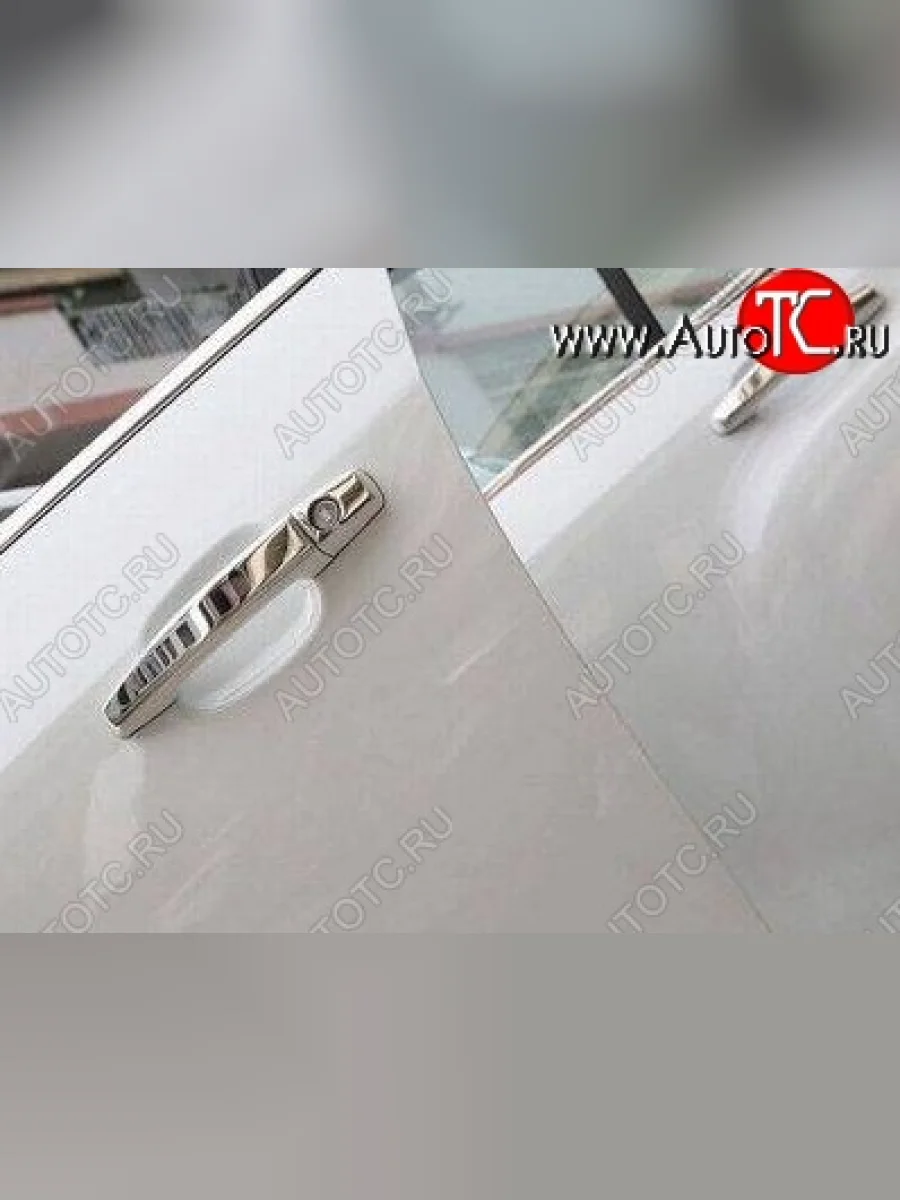 Накладки на внешние ручки дверей СТ Chevrolet Tracker (2013-2015) (Неокрашенные)  в Самаре Самарской области