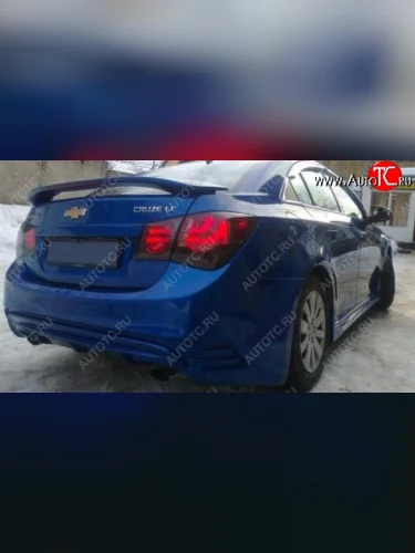 Задний бампер Sport Chevrolet Cruze J300 седан дорестайлинг (2009-2012)
