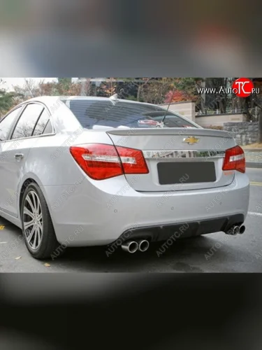 Лип спойлер CT Chevrolet Cruze J300 седан дорестайлинг (2009-2012)