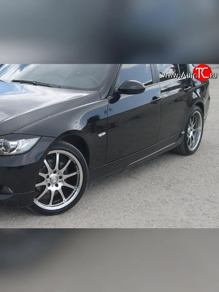 Пороги накладки AC Shnitzer  BMW 3 серия (2004-2012) E90, E91 (Неокрашенные)  в Самаре Самарской области