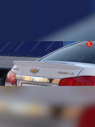 Лип спойлер Tuning-Sport Chevrolet Cruze  J300 (2009-2012) седан дорестайлинг