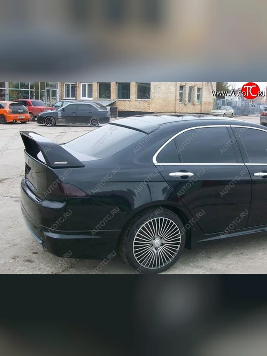 Козырёк на заднее стекло Tuning-Sport  Honda Accord (2002-2005) 7 CL (Неокрашенный)  с доставкой в г. Керчь
