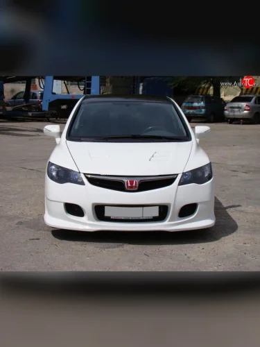 Передний бампер INGS Extreem Honda Civic  FD (2005-2011) седан дорестайлинг, седан рестайлинг