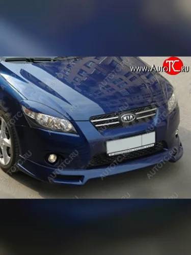 Реснички на фары (дорестайлинг) Tuning-Sport KIA Ceed  1 ED (2006-2010) дорестайлинг универсал, дорестайлинг, хэтчбэк 5 дв.