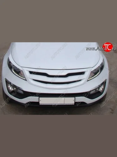 Решётка радиатора MV-Tuning KIA Sportage  3 SL (2010-2016) дорестайлинг, рестайлинг