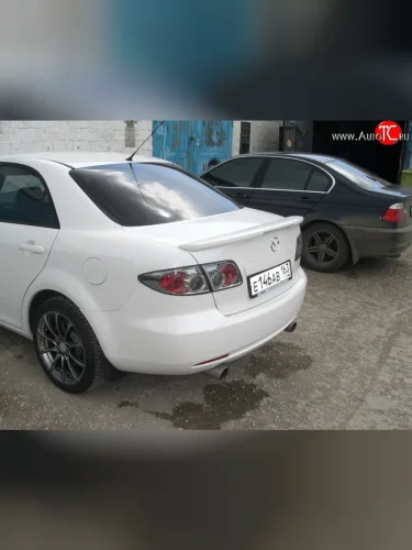 Спойлер GTI со стоп-сигналом Mazda 6  GG (2002-2005) седан дорестайлинг
