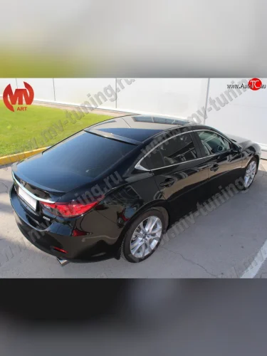Козырёк на заднее стекло Sport Mazda 6  GJ (2012-2018) дорестайлинг седан, 1-ый рестайлинг седан