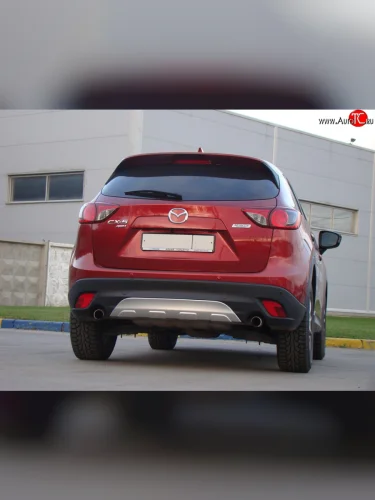 Диффузор заднего бампера Sport Line Mazda CX-5  KE (2011-2017) дорестайлинг, рестайлинг