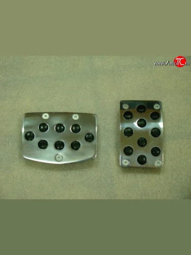 Накладки на педали Sport с автоматической коробкой передач Mitsubishi Lancer 9 CS седан 1-ый рестайлинг (2003-2005)