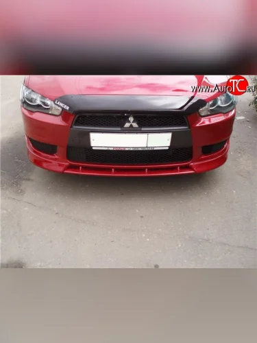 Вставка переднего бампера (зубатка) Evo 