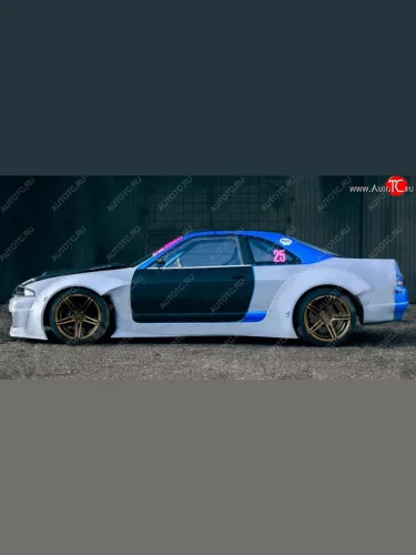 Пороги накладки Rocket Banny Nissan Skyline  R33 (1993-1998)