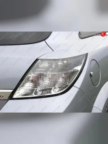 Реснички на фонари Tuning-Sport Opel Astra H GTC хэтчбек 3 дв. дорестайлинг (2004-2006)