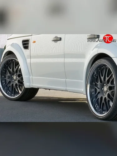 Пороги накладки HAMMAN Land Rover Range Rover Sport  1 L320 (2005-2009) дорестайлинг