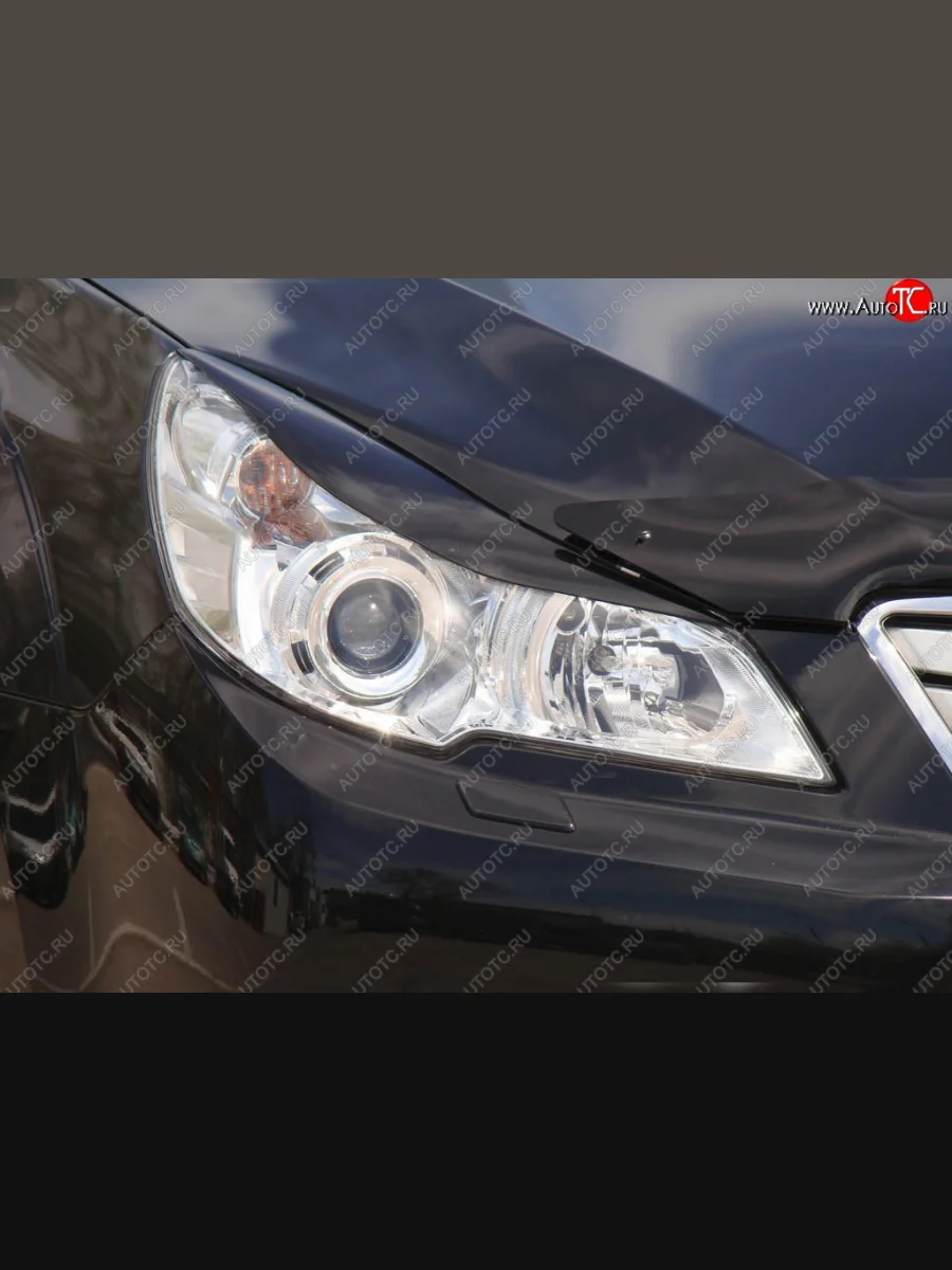 Реснички на фары Tuning-Sport  Subaru Outback (2009-2015) BR/B14, BR, (Неокрашенные)  в Самаре Самарской области