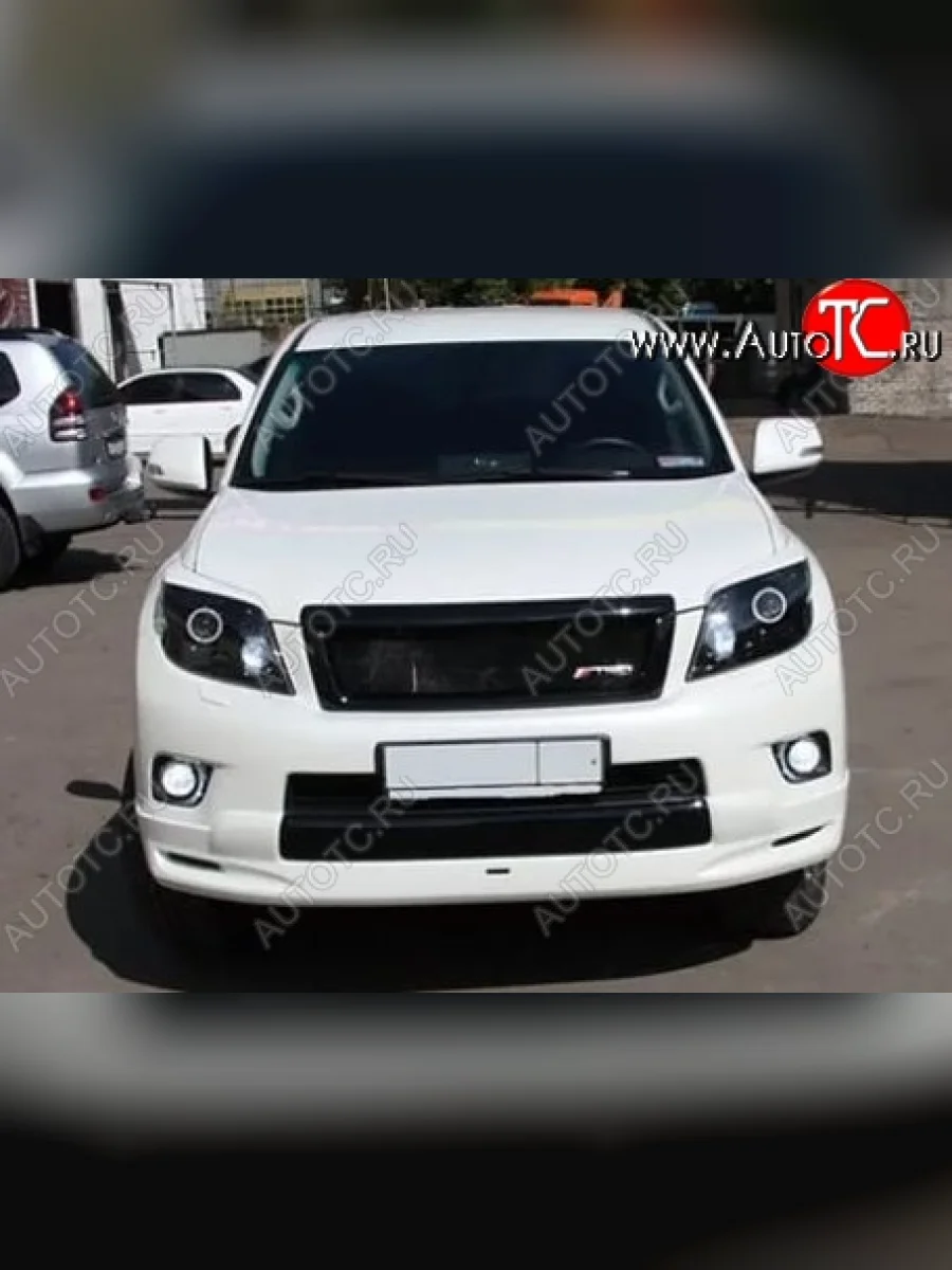 Решётка радиатора TRD Sport Toyota Land Cruiser Prado J150 дорестайлинг (2009-2013) (Неокрашенная)  в Перми Пермском крае
