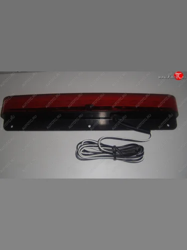 Непродувной спойлер-козырёк Ralex-Tuning V2 (со стоп сигналом) 