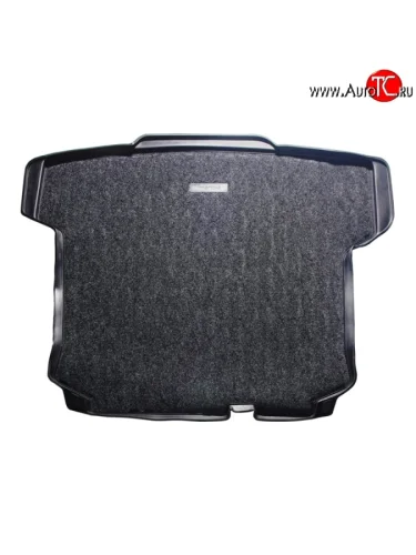 Коврик в багажник Aileron (полиуретан, покрытие Soft) Volkswagen Polo Mk5 6R,6C,61 седан дорестайлинг (2009-2015)