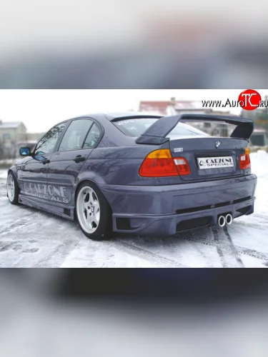 Задний бампер CarZone BMW 3 серия E46 седан дорестайлинг (1998-2001)