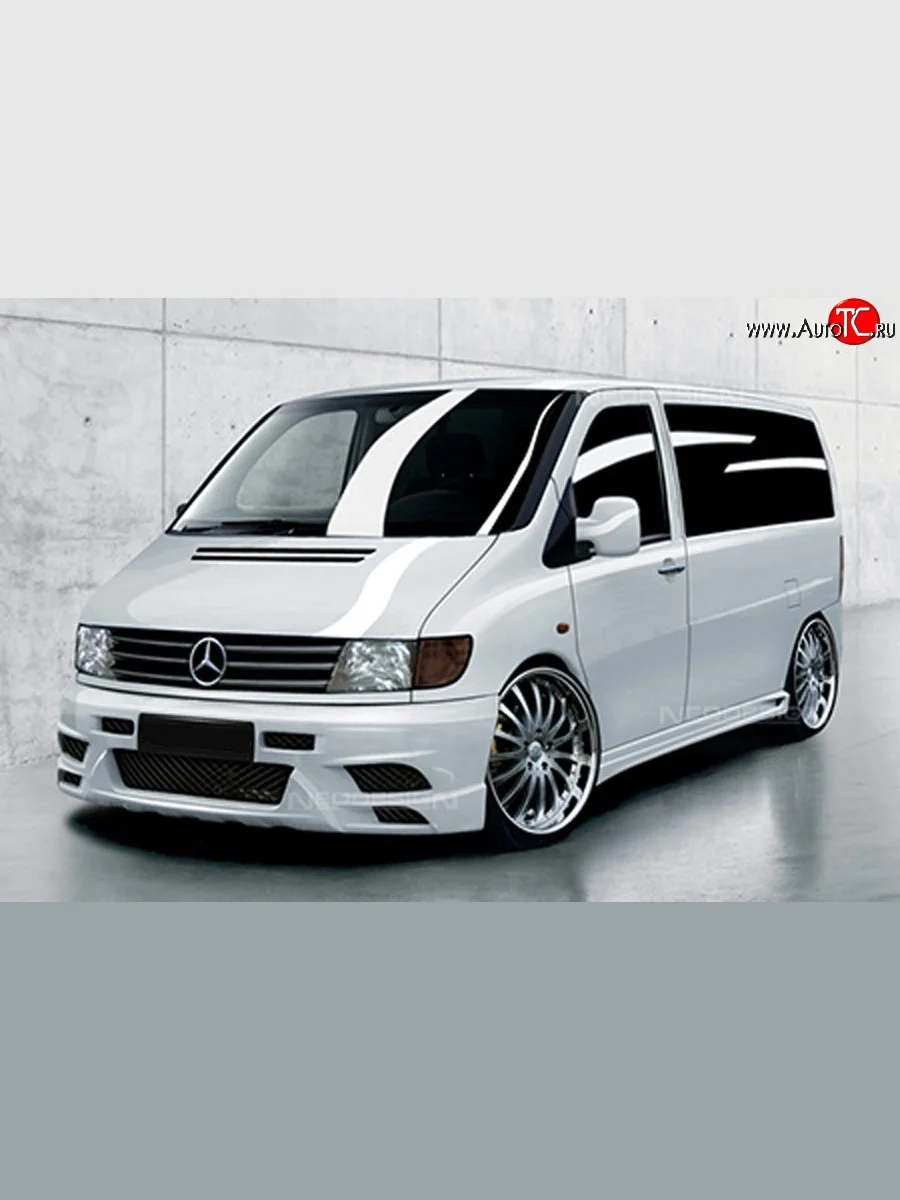 Передний бампер Neodesign Neodesign Mercedes-Benz Vito W638 (1996-2003)  в Самаре Самарской области