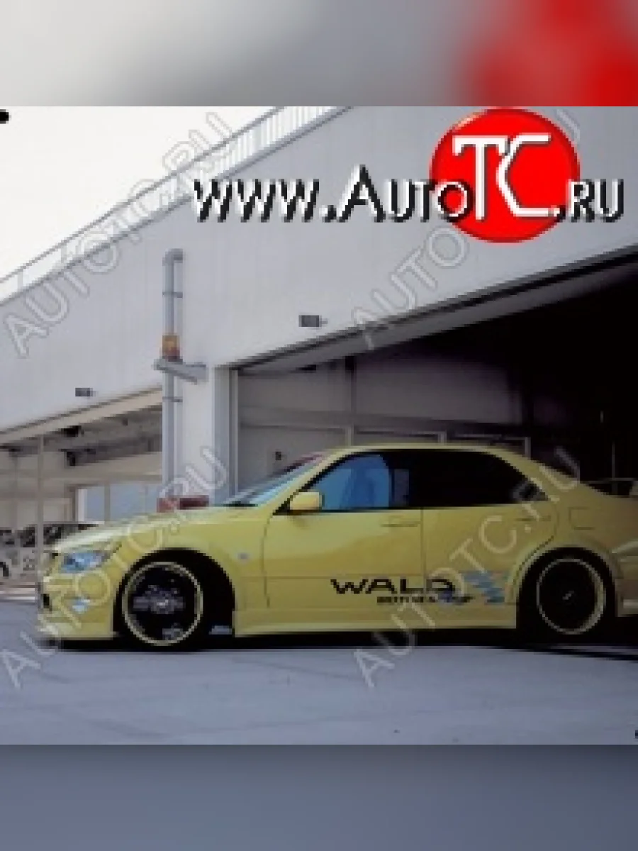 Пороги накладки Wald Lexus IS200 XE10 седан (1998-2005)  в Перми Пермском крае