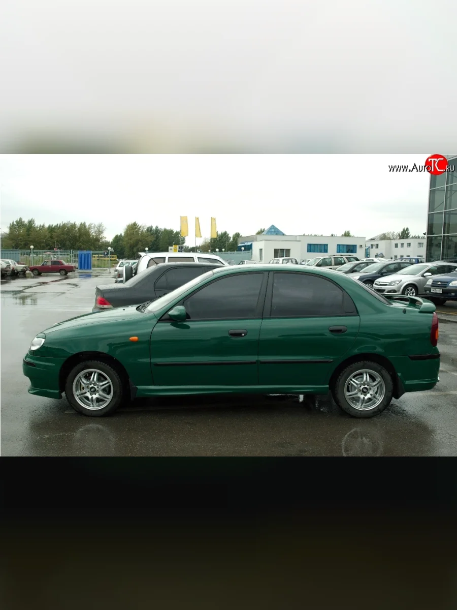 Комплект порогов Дельта ЗАЗ Lanos седан (2008-2016) (Неокрашенные)  в Перми Пермском крае