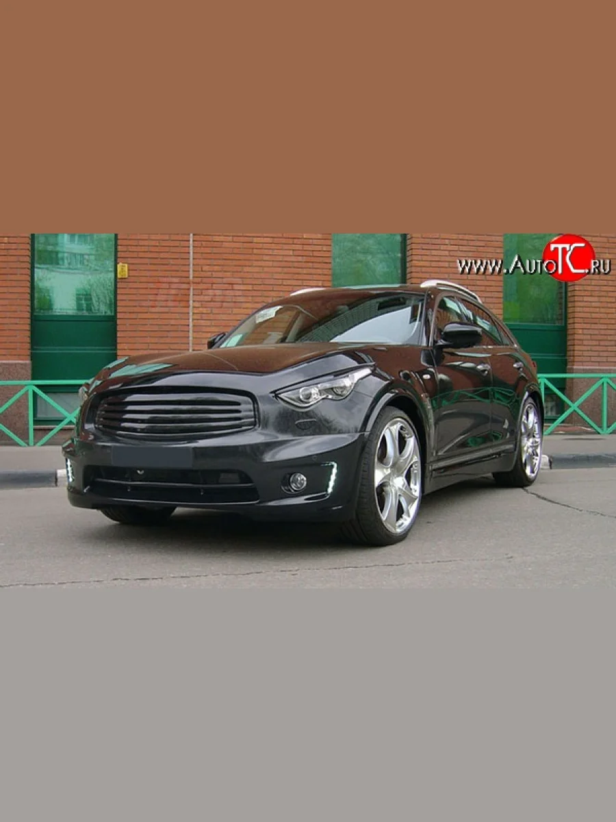 Реснички Galart INFINITI FX50 S51 дорестайлинг (2008-2011) (Неокрашенные)  в Керчи Республика Крым