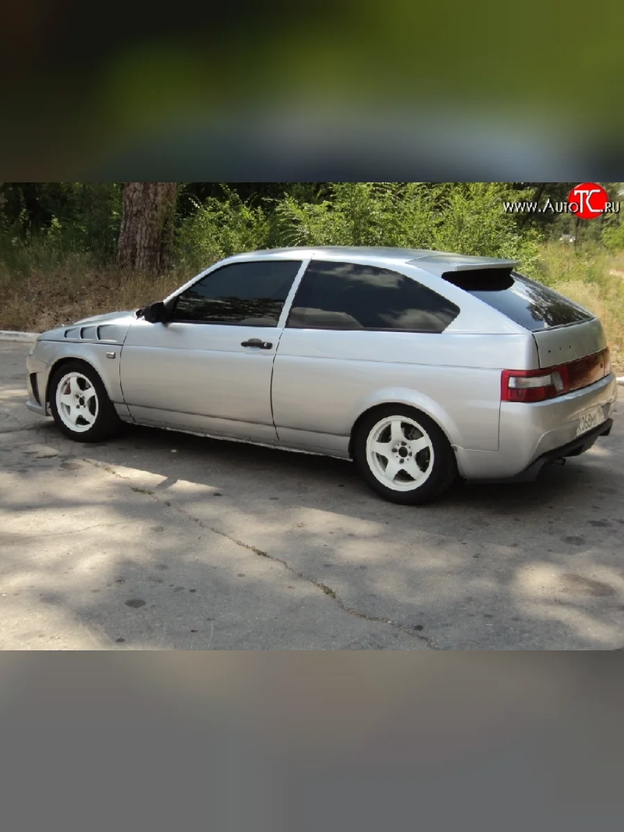 Спойлер AVR Лада ВАЗ 2112 хэтчбек (1999-2008) (Неокрашенный)  в Воронеже Воронежской области