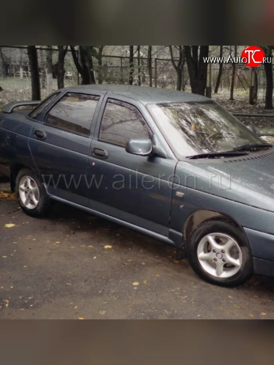 Комплект порогов Aileron Лада ВАЗ 2110 седан (1995-2007) (Неокрашенные)  в Самаре Самарской области
