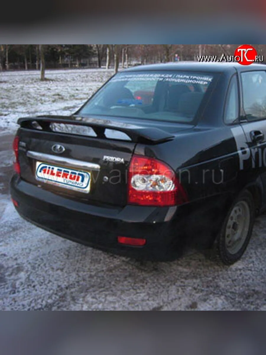 Спойлер Aileron  Лада ВАЗ Приора (2007-2014) 2170 (Неокрашенный)  в Керчи Республика Крым