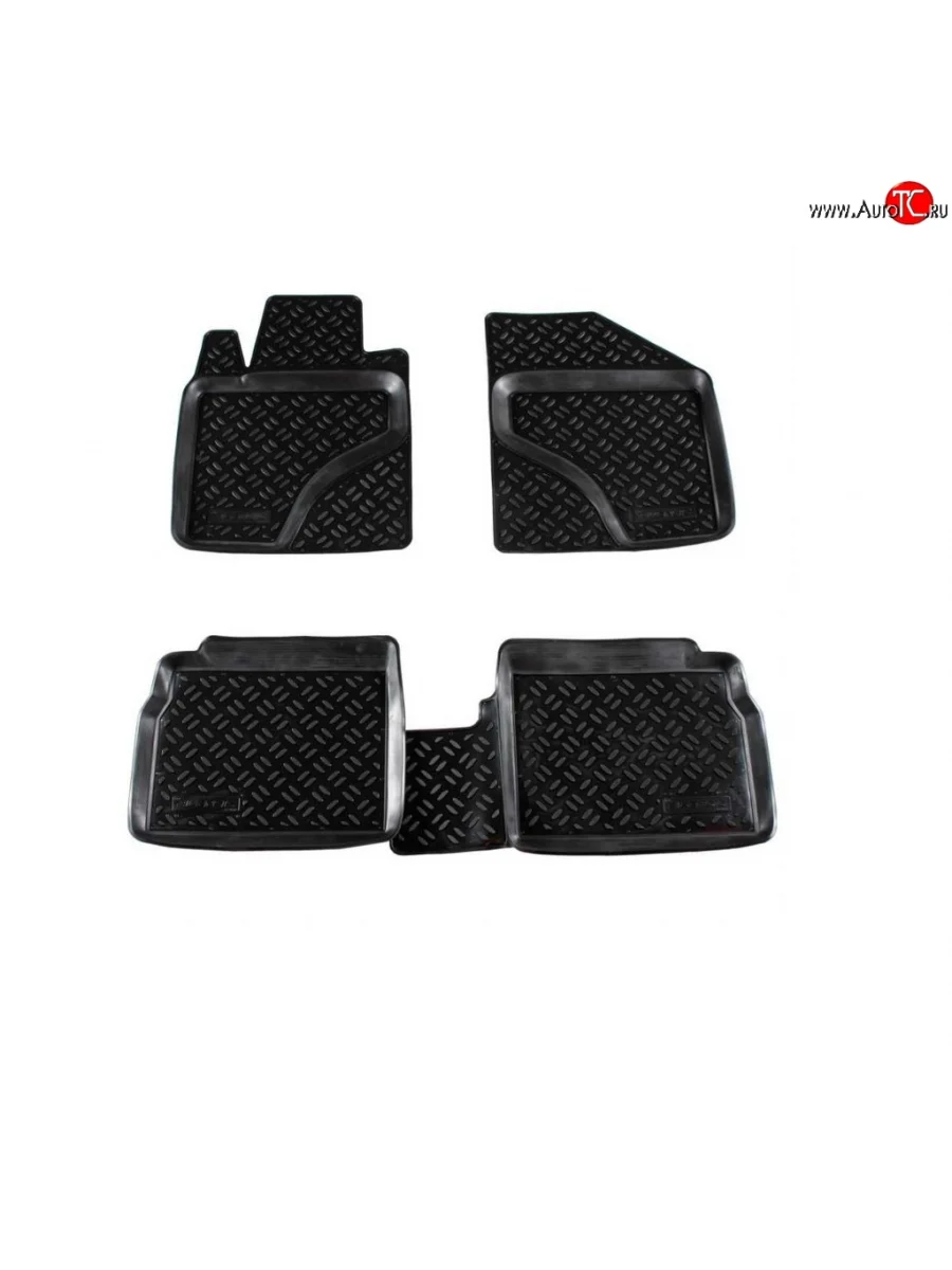 Комплект ковриков в салон Aileron 4 шт. (полиуретан) Уаз Патриот Спорт (2012-2013)  с доставкой в г. Пермь