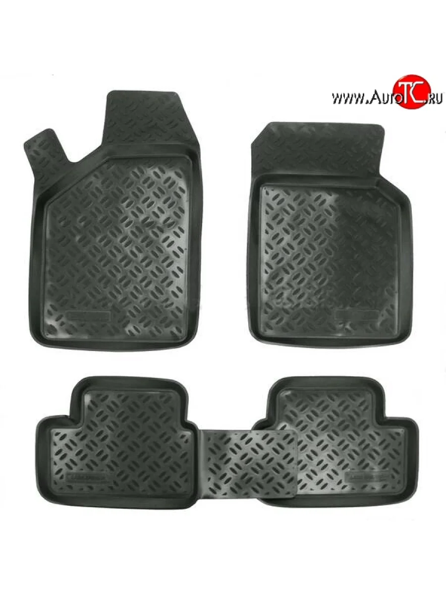 Комплект ковриков в салон Aileron 4 шт. (полиуретан) Лада ВАЗ 2113 (2004-2013)  в Керчи Республика Крым
