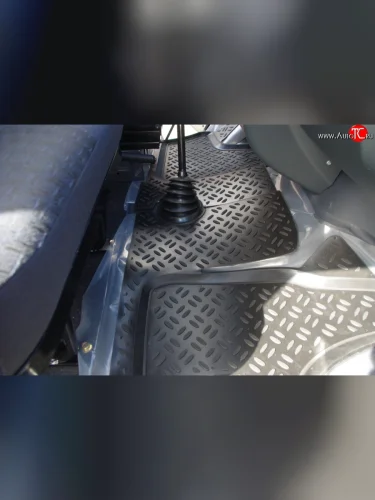 Комплект ковриков в салон Aileron 2 шт. (полиуретан, передние) Комплект ковриков в салон Aileron 2 шт. (полиуретан, передние)