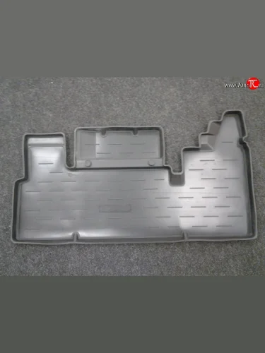 Комплект ковриков в салон Aileron (комплектация Фермер, полиуретан, 2-й ряд) ГАЗ ГАЗель  3302,Бизнес (2010-2025) 2-ой рестайлинг шасси