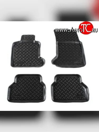 Комплект ковриков в салон Aileron 4 шт. (полиуретан) BYD F3 хэтчбек (2005-2014)