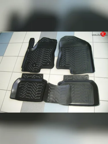 Комплект ковриков в салон Aileron 4 шт. (полиуретан) Changan CS35 (2012-2021)