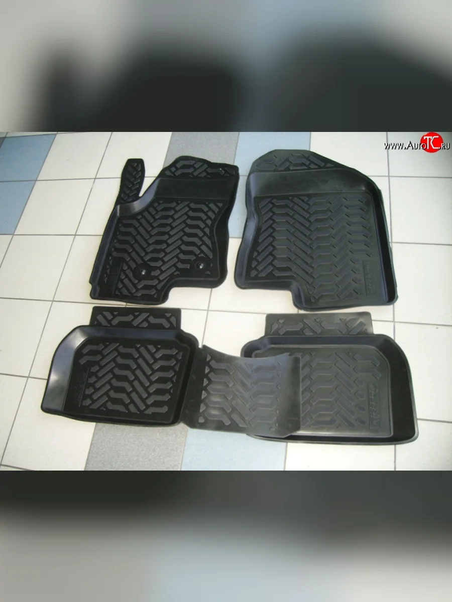 Комплект ковриков в салон Aileron 4 шт. (полиуретан) Changan CS35 (2012-2021)  в Керчи Республика Крым