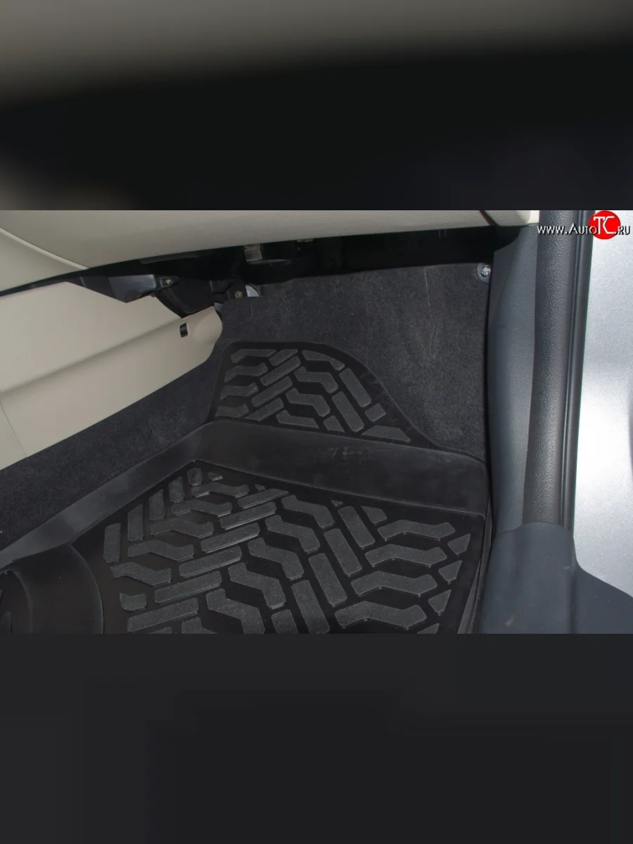 Комплект ковриков в салон Aileron 4 шт. (полиуретан) Changan Eado седан (2011-2018)  в Самаре Самарской области