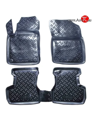 Комплект ковриков в салон Aileron 4 шт. (полиуретан) CITROEN C3 дорестайлинг (2009-2015)