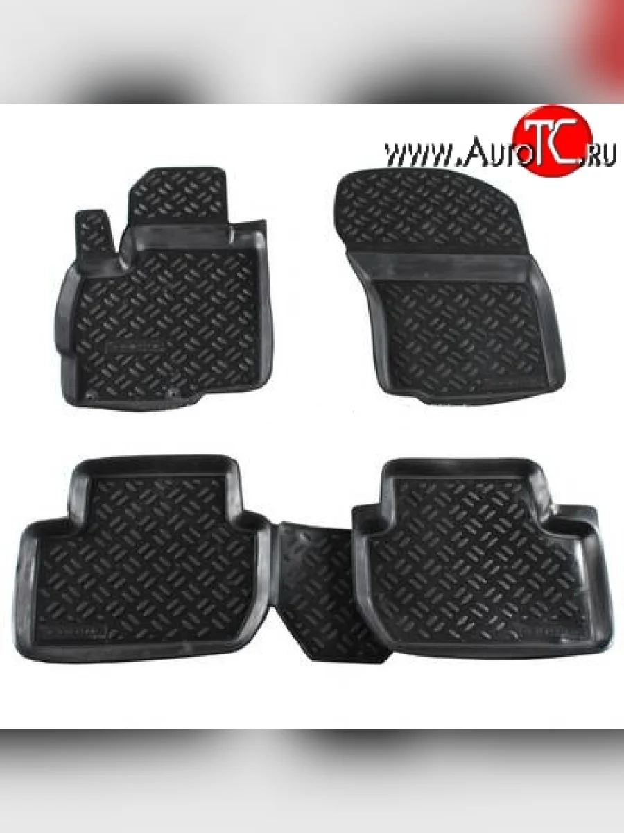 Комплект ковриков в салон Aileron 4 шт. (полиуретан) CITROEN C-crosser (2007-2012)  в Перми Пермском крае