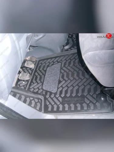 Комплект ковриков в салон Aileron 4 шт. (полиуретан) Fiat Scudo (2007-2016)