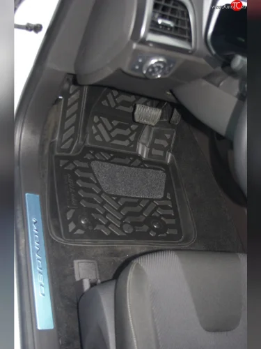 Коврики в салон (седан) Aileron (полиуретан) Ford Mondeo MK5 CD391 дорестайлинг седан (2014-2018)