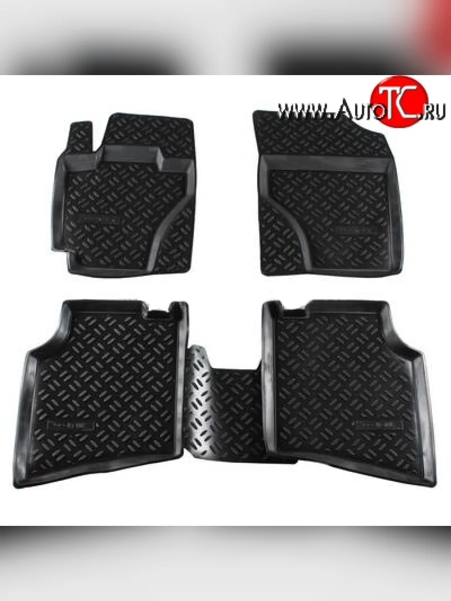 Комплект ковриков в салон Aileron 4 шт. (полиуретан) Geely MK (2006-2015)  с доставкой в г. Керчь