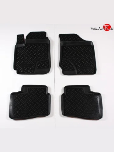 Коврики в салон Aileron 4 шт. (полиуретан) Hyundai Elantra MD дорестайлинг (2010-2013)