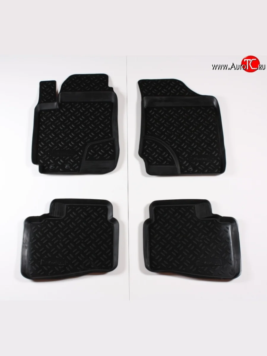 Коврики в салон Aileron 4 шт. (полиуретан) Hyundai Elantra MD рестайлинг (2013-2016)  в Самаре Самарской области