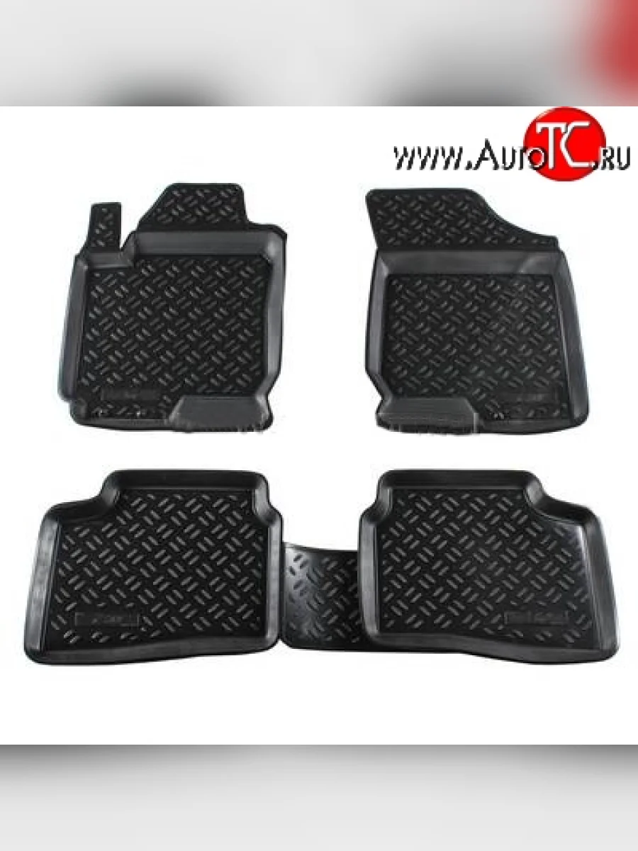 Комплект ковриков в салон Aileron 4 шт. (полиуретан) Hyundai I30 FD универсал дорестайлинг (2007-2010)  с доставкой в г. Керчь