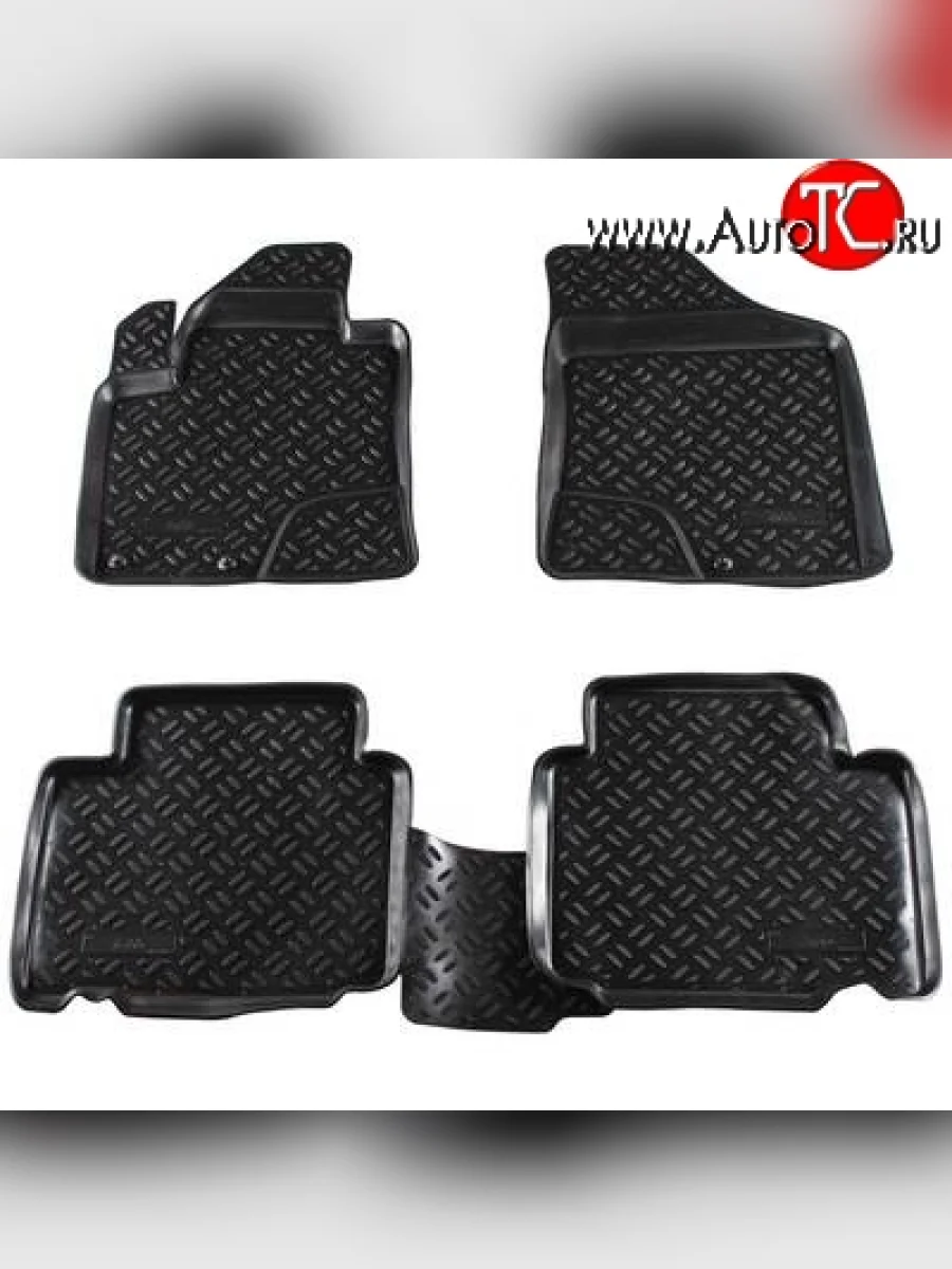 Комплект ковриков в салон Aileron 4 шт. (полиуретан) Hyundai IX55 EN (2006-2013)  в Перми Пермском крае