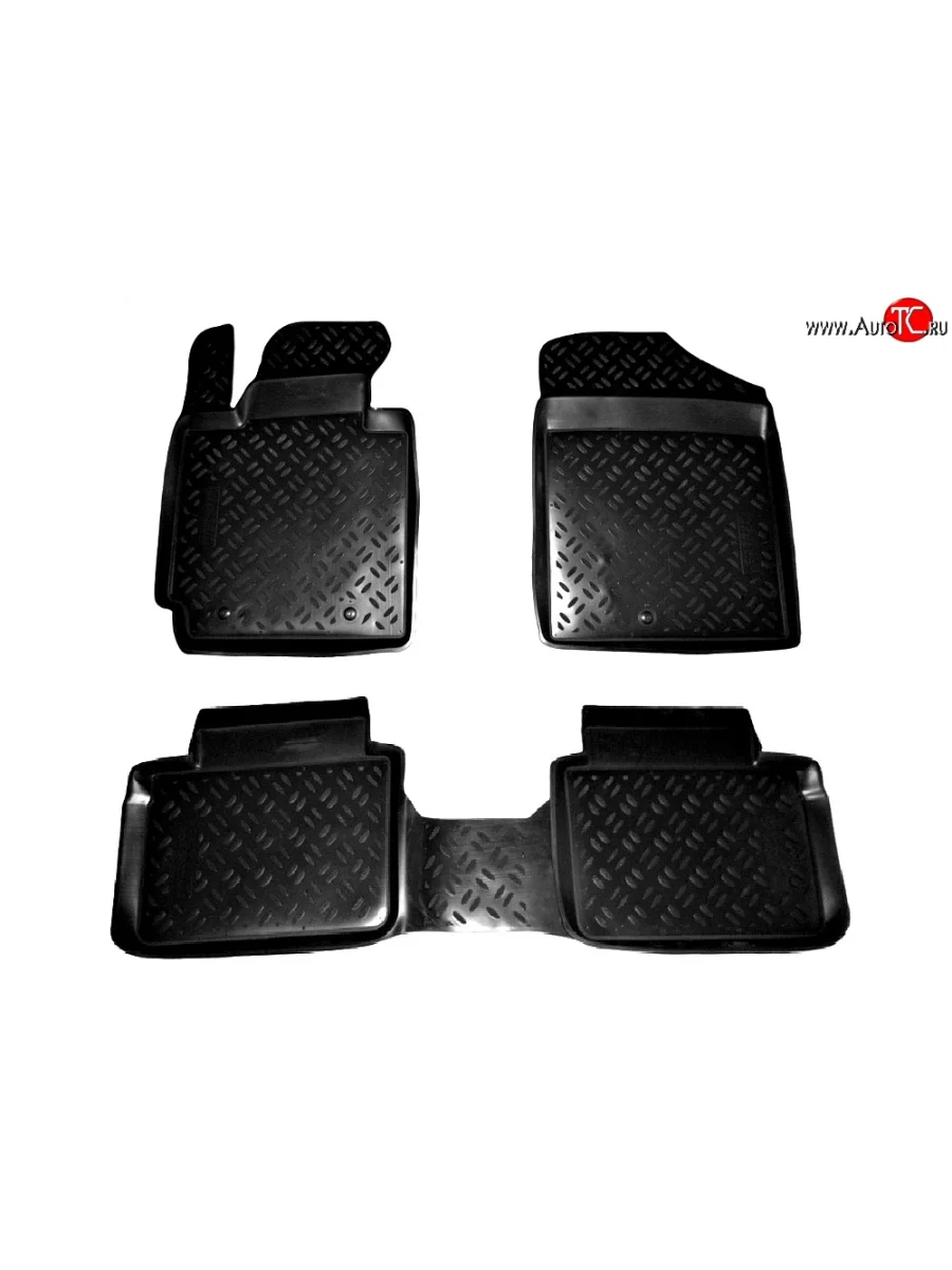 Коврики в салон Aileron 4 шт. (полиуретан)  Hyundai Veloster (2011-2018) FS  в Керчи Республика Крым